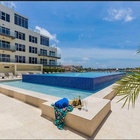 Ocean View Condo Overlooking The Caribbean Sea Oranjestad Exteriör bild